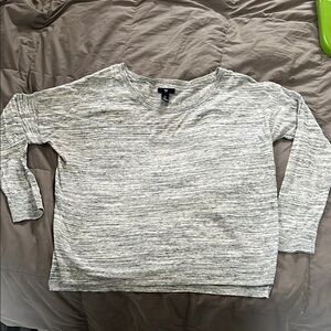 Gray Women’s Gap lightweight wide neck XL Sweater